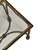 1950s Gilt Hollywood Regency Rope & Tassel Metal and Glass Nesting Tables For Sale - Image 15 of 18