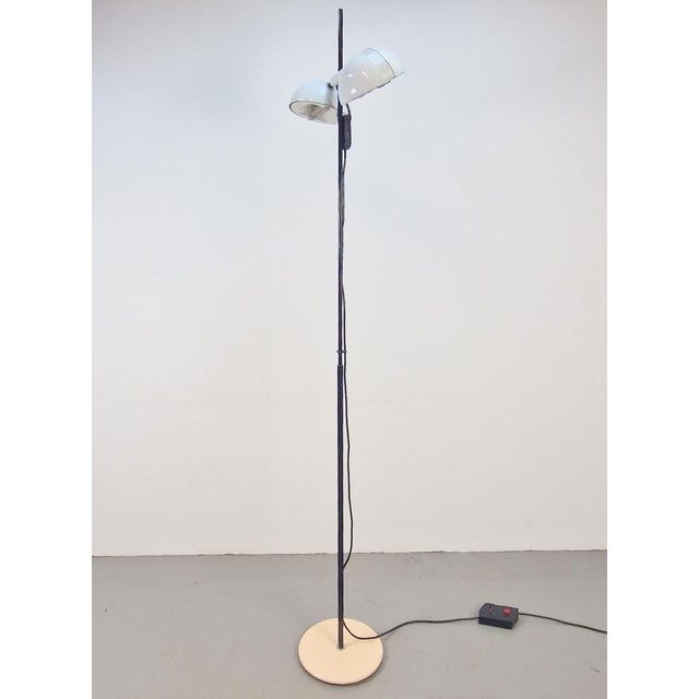Vintage White Floor Lamp from Valenti Milano, Italy, 1970s For Sale - Image 6 of 18