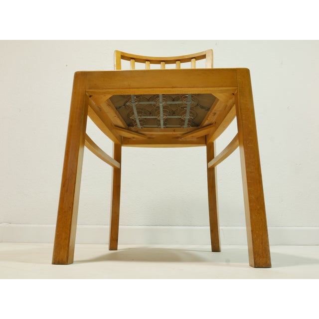 Beige Mid-Century Dining Table and Chairs, Germany, 1950s, Set of 5 For Sale - Image 8 of 18