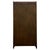 Brown Early 20th Century English Oak Open Bookcase For Sale - Image 8 of 11