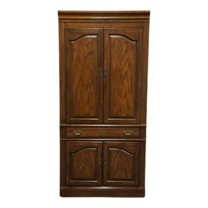 Hammary Furniture American Traditional Solid Oak 36" Media Cabinet / Wall Unit 59298