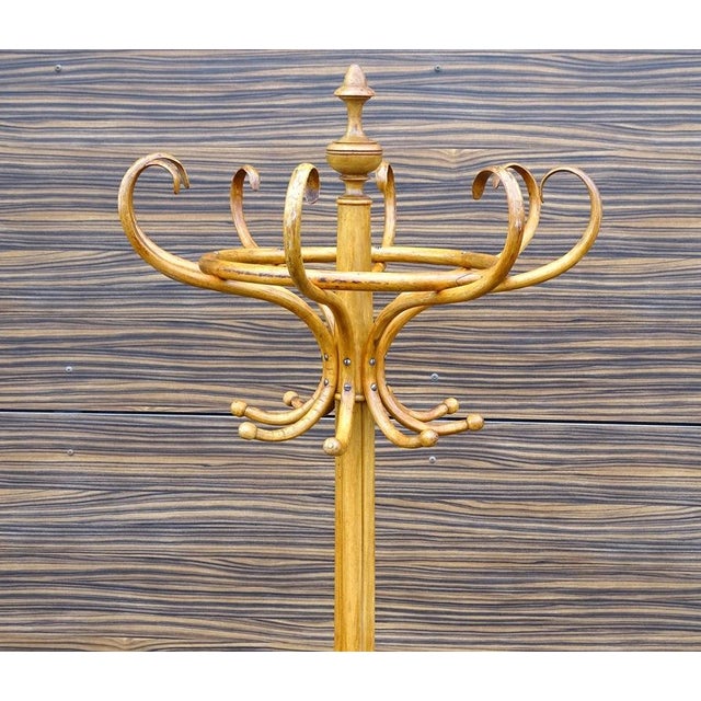 1920s Art Nouveau Coat Rack and Umbrella Stand by Michael Thonet, 1925 For Sale - Image 5 of 6