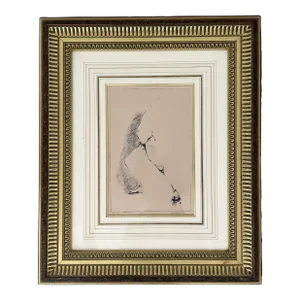 "Male Nude" Serigraph 6/30 by Gary Weisman (American, 1952)