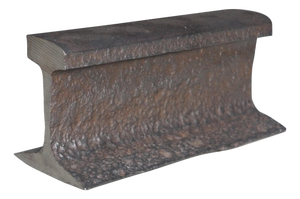 Heavy Steel Railroad Track Train Rail Blacksmith Hobbist Anvil Doorstop 12"