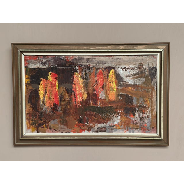 Ingemar Callenberg, Landscape, 1950s, Oil on Canvas, Framed For Sale - Image 7 of 18