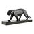 Irenée Rochard, Art Deco Panther Sculpture, Black Patinated Metal, 1930s For Sale - Image 3 of 13
