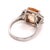 Diamond Morganite Ring 14k Gold 5.60 TCW Certified, Size 6.75 For Sale - Image 13 of 13