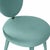 Kylie Sea Blue Velvet Dining Chair For Sale - Image 4 of 7