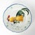 Ceramic Antique French K & G Luneville, France Les Coqs Rooster Plates For Sale - Image 7 of 7