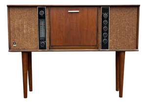 Vintage Mid Century Stereo Console by GE/General Electric-Bluetooth Ready!