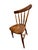 Antique Victorian Child’s Oak Roll Top Desk With Chair, Circa 1900 For Sale - Image 10 of 11