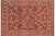 Red Elegant Kashan Pak-Persian Red/Gold Wool Rug - 8'1'' X 10'1'' For Sale - Image 8 of 9