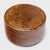 This elegant lidded box from the mid-19th century is carved from a choice specimen of burlwood, also known as yingmu or...