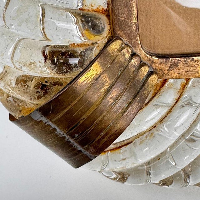 Murano Glass and Brass Photo Frame by Ercole Barovier for Barovier & Toso, 1940s For Sale - Image 9 of 18