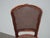 Wood Vintage French Country Brown Cane Side Chair For Sale - Image 7 of 14