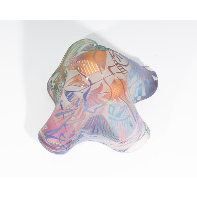 Art Glass Sculpture by Stephen Hodder For Sale - Image 4 of 10