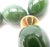 1970s Tiffany & Co. Angela Cummings Nephrite Jade Bead Yellow Gold Necklace For Sale - Image 10 of 12