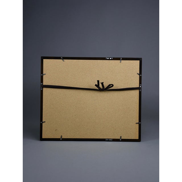 Masao Ido, Hiranoya, Kyoto, 1990, Original Woodblock Print, Framed For Sale - Image 11 of 14