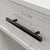 White West Elm Wood Tiled Nightstand For Sale - Image 8 of 9