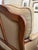 Heather Green Wool Bergere Chairs, a Pair For Sale - Image 4 of 10