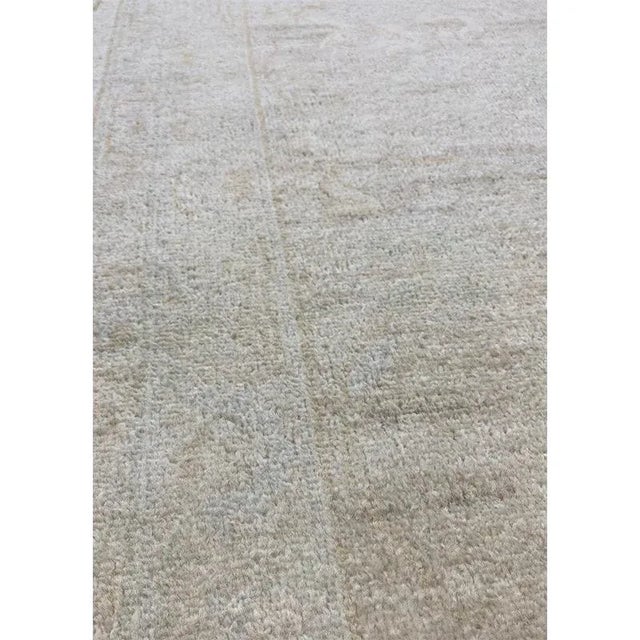 Handwoven Oushak Style Area Rug 12’1″ X 17’9″ For Sale - Image 12 of 13