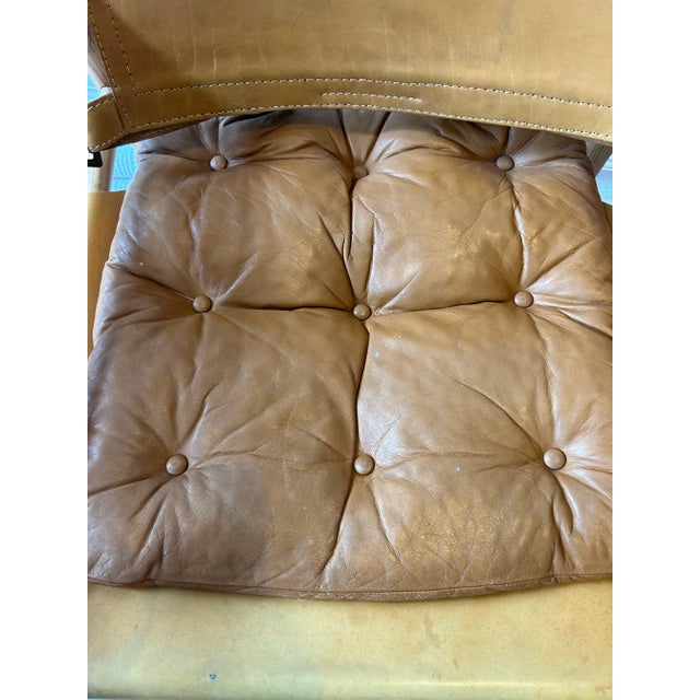 Arne Norell 1960s Swedish Arne Norell Safari Sling Chairs - a Pair For Sale - Image 4 of 12