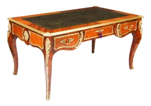 19th Century Louis Revival Ormolu Mounted Bureau Plat Desk