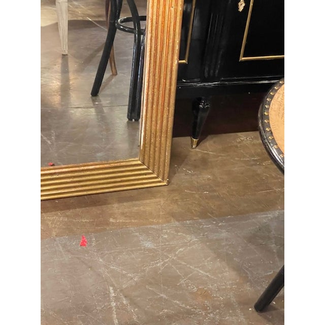 Traditional Period French Directoire’ Giltwood Mirror For Sale - Image 3 of 9