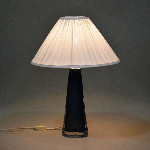 Table Lamp by Carl Fagerlund for Orrefors, Sweden, 1960s For Sale - Image 6 of 8
