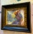 15”x13”x2” wood frame with decorative gold. 10”x8” painting. A sweet seal, sunning herself on the rocks. The emotion and...