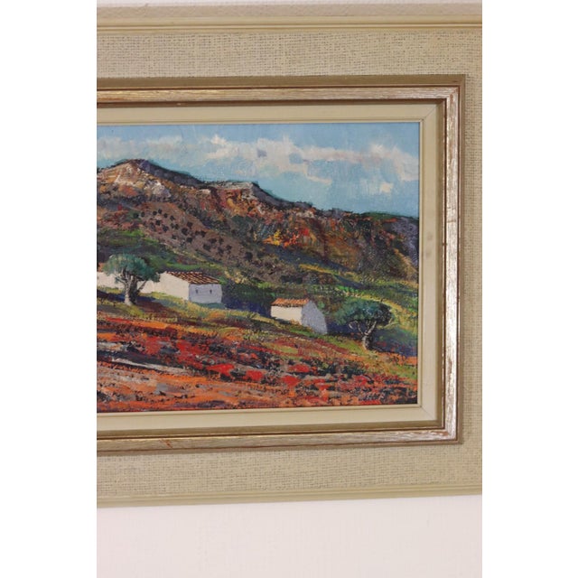 Henry Eldin, Bergsby Taragona, 1960s, Oil on Canvas, Framed For Sale - Image 12 of 18