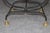 1940's Pair Italian Brass and Steel Jansen Style Savonarola Armchairs For Sale - Image 10 of 16