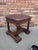 Wood Late 19th Century Italian Leather Stool For Sale - Image 7 of 7