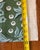 Kelly Green 1 Yard of Blue and Green Floral Fabric Leah O'Connell Textiles 'Harriet' in Cricket For Sale - Image 8 of 9