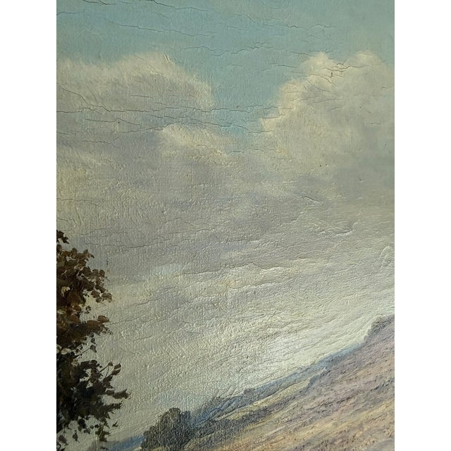 Mid 20th Century Wilhelm Hugo Rupprecht (1881–1970) German Landscape Oil Painting For Sale - Image 5 of 7