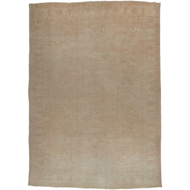 Oversize Antique Turkish Oushak Rug, 13'1'' X 18'9'' For Sale - Image 13 of 13
