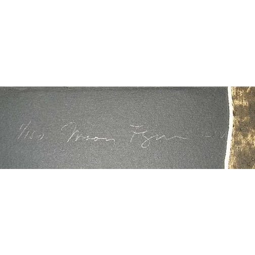 "Moon Figure XLIV" by Peter Keefer Hand signed, numbered and titled by the artist "Moon Figure XLIV" unframed Limited...