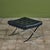 Black Barcelona Ottoman by Mies Van Der Rohe for Alivar For Sale - Image 8 of 12