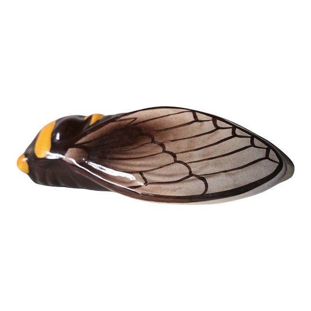 1950's French Cicada Wall Pocket For Sale