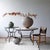 Moroccan Matthew Izzo Home Moroccan Zellige Tamegroute Green Tile and Iron X Base 32" Round Bistro Table For Sale - Image 3 of 5
