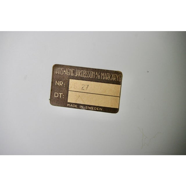 1960s Brass Table Mirror by Hans Agne Jakobsson, Sweden, 1960s For Sale - Image 5 of 10