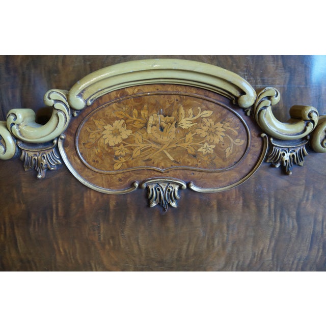 Antique French Style Twin Bed For Sale - Image 6 of 7