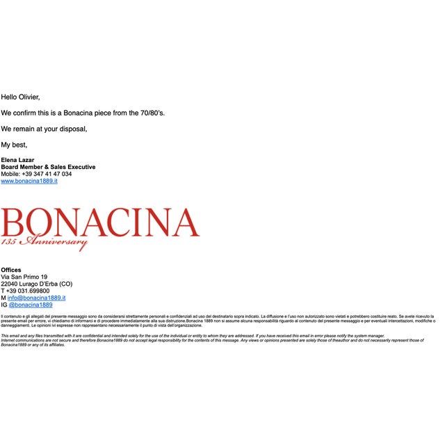 Vintage Model BP16 Armchair by Gio Ponti for BBB Bonacina, Italy, 1963 For Sale - Image 18 of 18