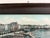 Glass Vintage Panoramic Hamburg Harbor Print – Framed German Cityscape, 30.75” For Sale - Image 7 of 13