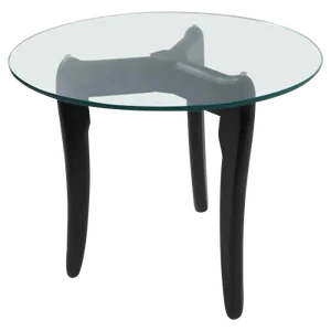 Glass Top Table Attributed to Pearsall