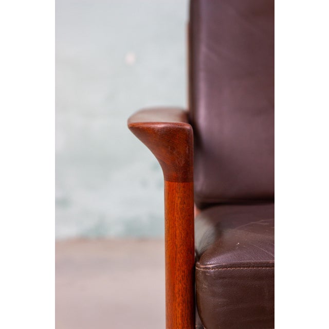 Mid-Century Teak Lounge Chairs by Sven Ellekaer for Komfort, 1960s, Set of 2 For Sale - Image 12 of 18