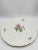 Traditional Meissen Large Platter 13” Hand Painted Flowers Gold Rim 325 Vintage For Sale - Image 3 of 10