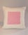 2020s Contemporary Casa Cubista Pink Square Pillow For Sale - Image 5 of 5