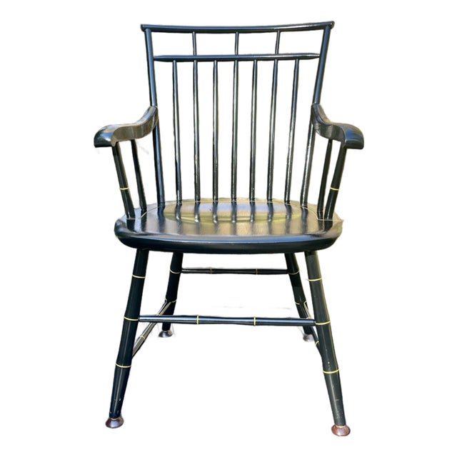Mid 20th Century Cohasset Colonials Birdcage Windsor Chair For Sale
