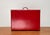 Mid-Century Modern German Red Beauty Vanity Mirror Case, 1960s For Sale - Image 11 of 18